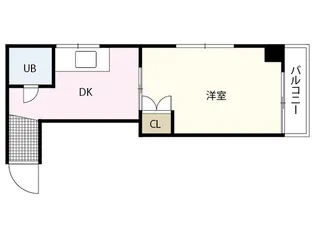 キュービック30【5階】の間取り
