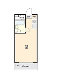 クリスタル南阿佐ヶ谷パート2【2階】の間取り