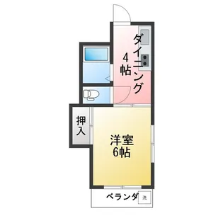 コーポIVY【2階】の間取り