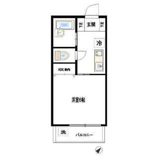 ワールドパレス武蔵小山ブランシェーナの間取り