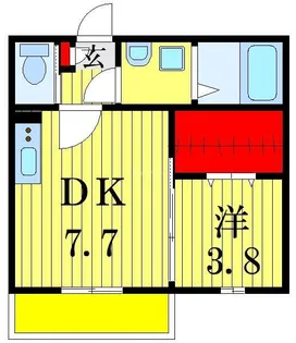 AJ津田沼V【3階】の間取り