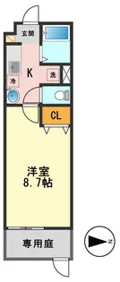 アインス水元【1階】の間取り