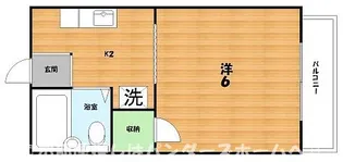 奥田ハイツ【2階】の間取り