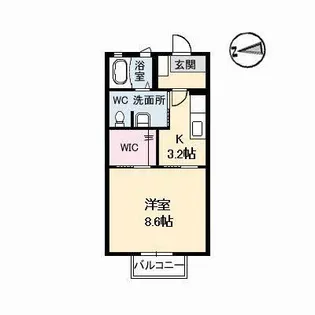 GoodWell西町【2階】の間取り