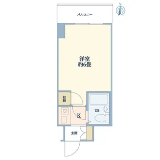 シティアルペン【5階】の間取り