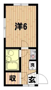 エスコートパレス南浅90壱番館【4階】の間取り
