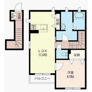 Casa Comodo【2階】の間取り