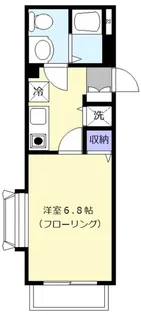 エクセルコート成城【1階】の間取り