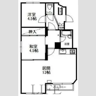 第12松井ビル【3階】の間取り
