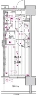 ガーラ プレシャス大森【12階】の間取り