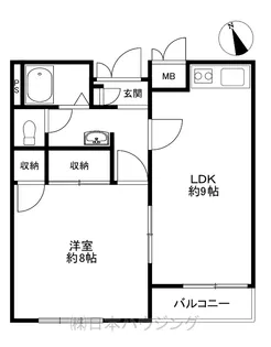 アピア大倉山【2階】の間取り
