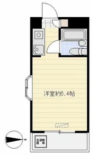 ユーコート桃井【3階】の間取り