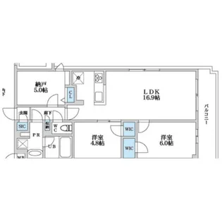S-RESIDENCE富士見ヶ丘afford【1階】の間取り