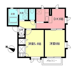 エメロード【2階】の間取り