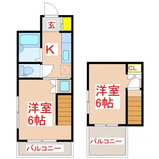 ダイム IV【9階】の間取り