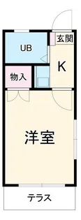 ユトリロ談合町【1階】の間取り