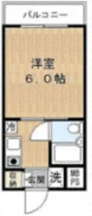 ウインベルソロ梅島第三【3階】の間取り
