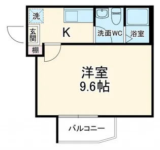 Gluck船橋【3階】の間取り