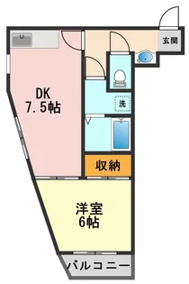 ラフィートタウン【3階】の間取り