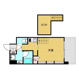 W.O.B.MIKUNI【2階】の間取り