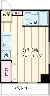 カーサアスラード【3階】の間取り