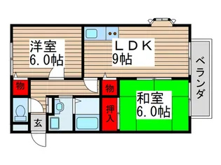 ファ-ストパストラルハイツ【1階】の間取り