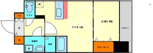 RPレジデンス都島【2階】の間取り
