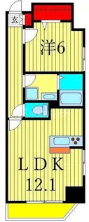 ORANGE PORTE【8階】の間取り
