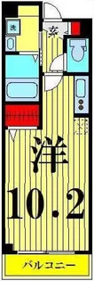 プリムローズII【3階】の間取り