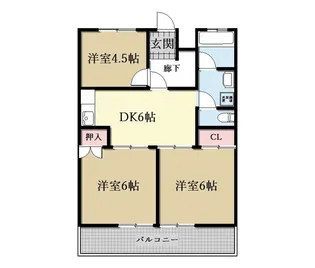 FB恵方マンション【7階】の間取り