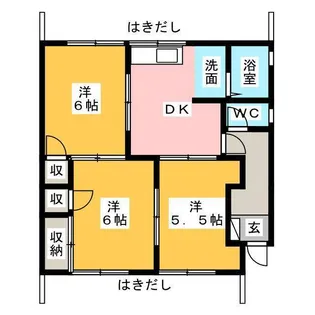 フォーブルT-I【1階】の間取り