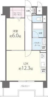 エル イソベ三宮【14階】の間取り