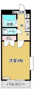 グランデュール中野【2階】の間取り