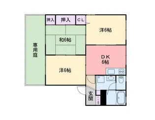 エクセレント前原 C棟【1階】の間取り