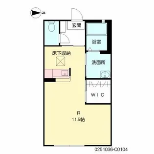 T・SファミールIII【1階】の間取り