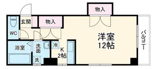 松戸トシオビル【6階】の間取り