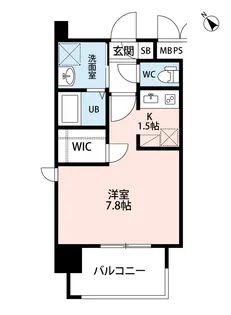 ALFACIO DIFOND【7階】の間取り