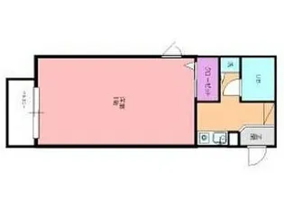 ライフポイント花井【4階】の間取り