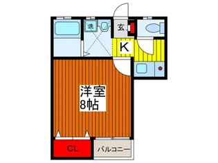 サンライズ・Blvd.中青木【3階】の間取り