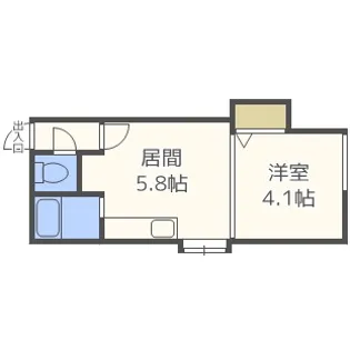 アイエスN12【2階】の間取り