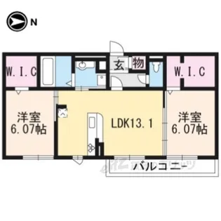 Lieblich【1階】の間取り
