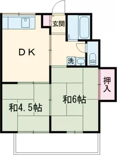 藤三ハイツ【2階】の間取り