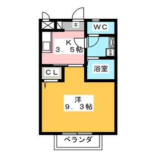 ロイヤルマンションM【1階】の間取り