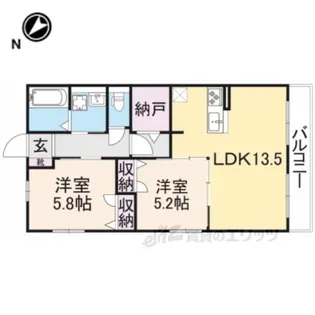 eden【2階】の間取り