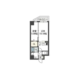 グランパシフィック花園innovation【2階】の間取り