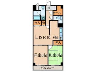 ファミ-ル庚申【2階】の間取り