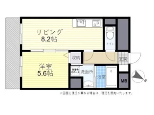Grand Stage Sanko 大分駅南【5階】の間取り