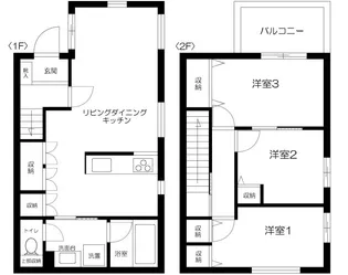 グラン南品川【1階】の間取り