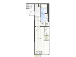 Grand Hills戸越銀座【3階】の間取り