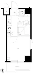 ルーブル仲六郷弐番館【5階】の間取り